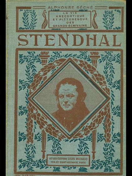 Stendhal - Alphonse Séché - copertina