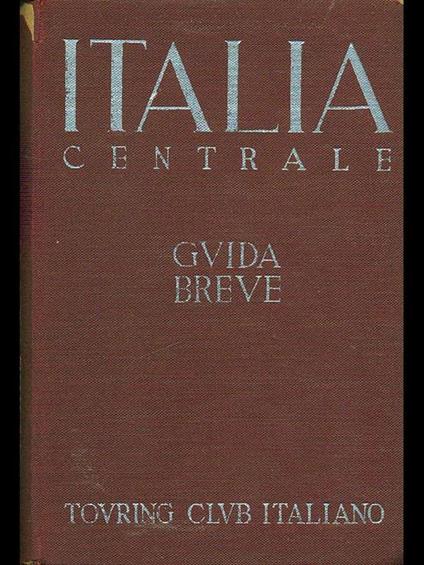 Italia Centrale 2 piante 29 cartedi città - copertina