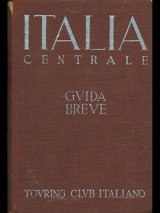 Italia Centrale 2 piante 29 cartedi città - copertina