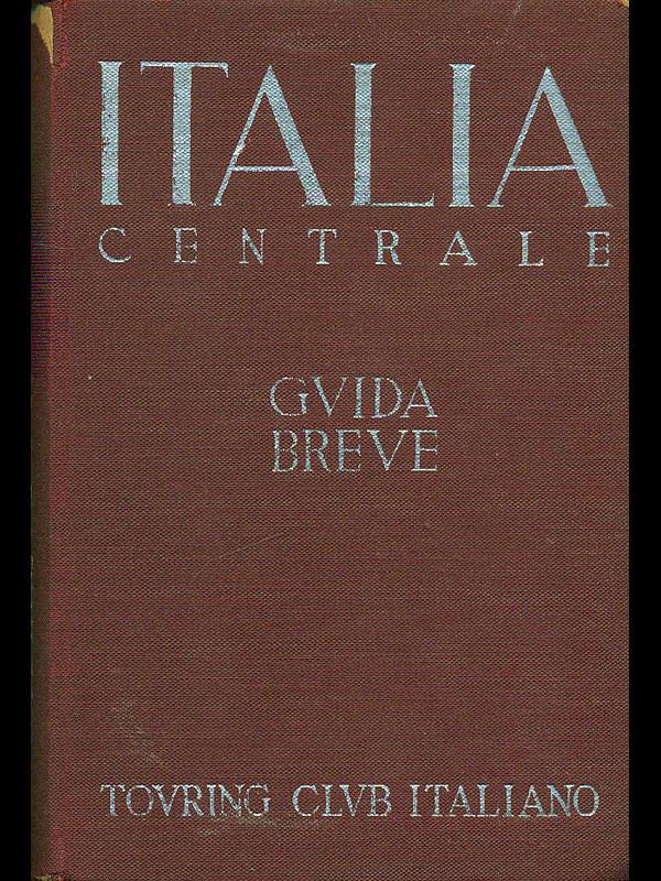 Italia Centrale 2 piante 29 cartedi città