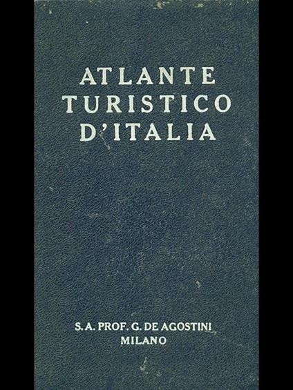 Atlante turistico d'Italia - copertina