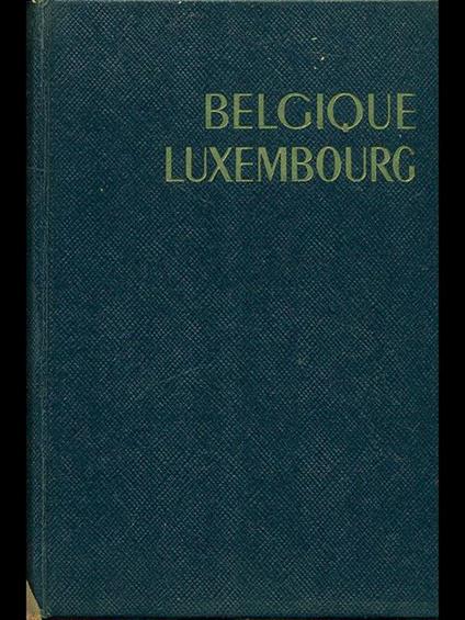 Belgique Luxembourg - copertina