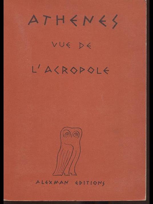 Athenes vue de l'Acropole - copertina