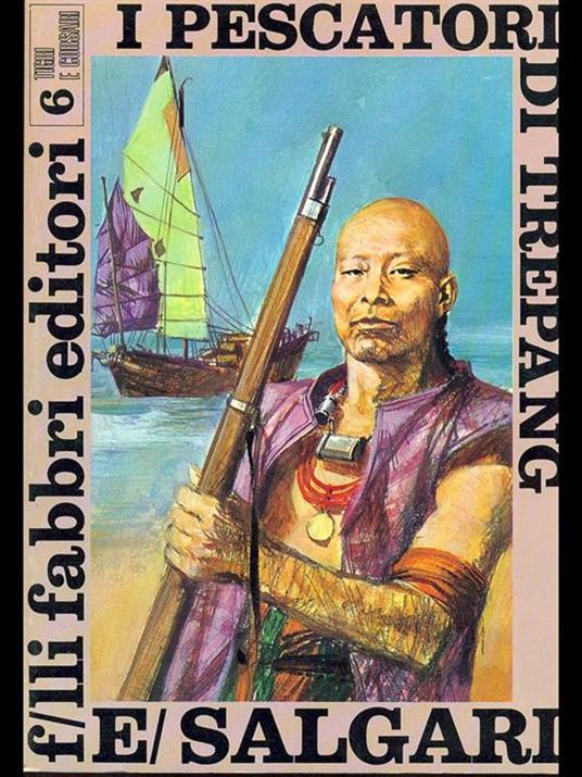 I pescatori di Trepang - Emilio Salgari - copertina
