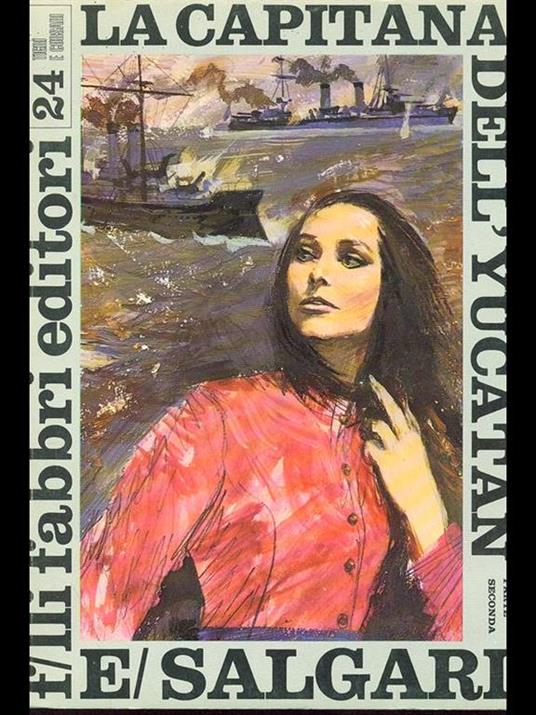 La capitana dell'Yucatan Vol. 2 - Emilio Salgari - copertina