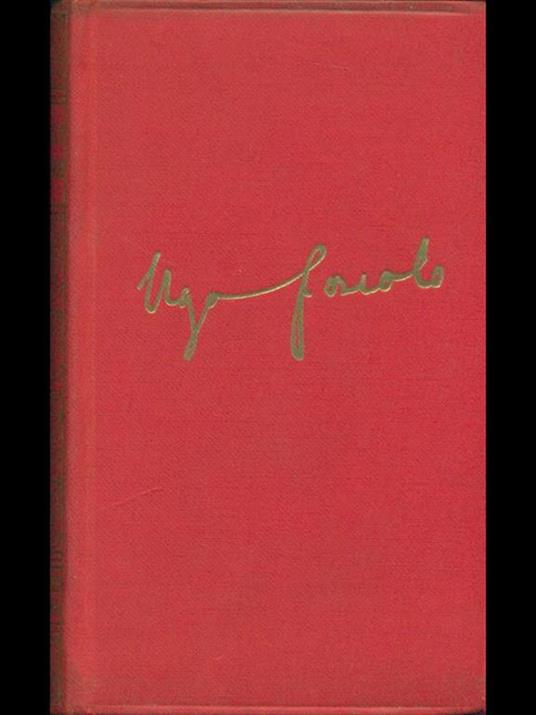 Liriche ed epigrammi - Ugo Foscolo - copertina