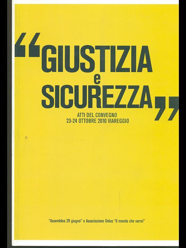 Giustizia e sicurezza
