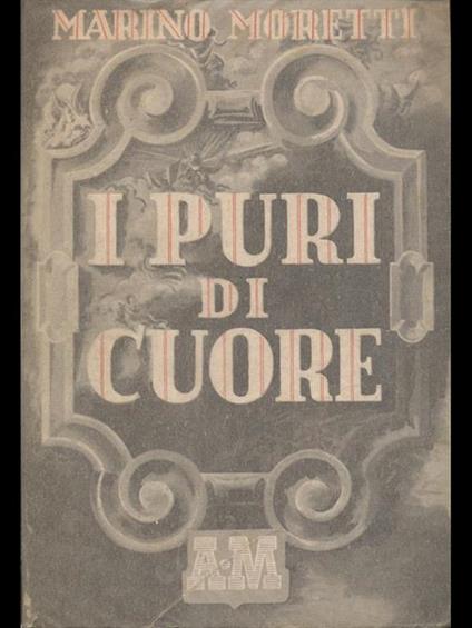 I puri di cuore - Marino Moretti - copertina