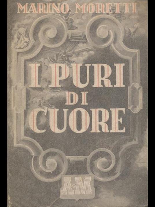 I puri di cuore - Marino Moretti - copertina