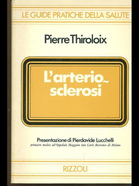 L' arteriosclerosi - Thiroloi - copertina