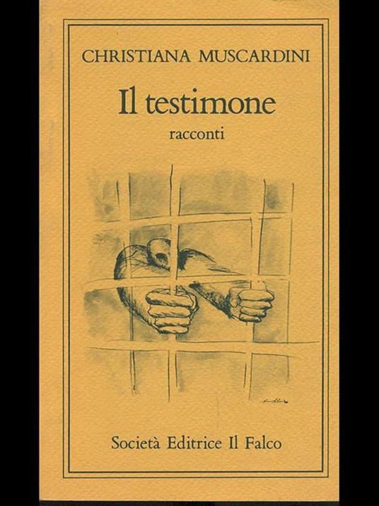 Il testimone. Racconti - copertina