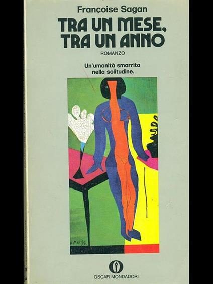 Tra un mese, tra un anno - Françoise Sagan - copertina