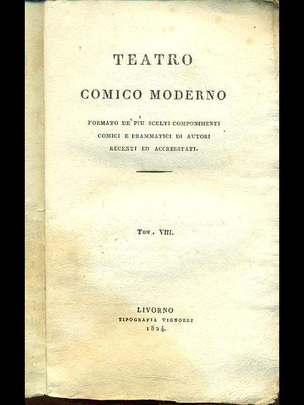 Teatro comico moderno