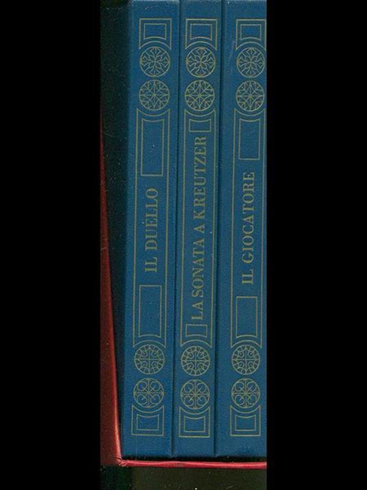 Il duello. La sonata a Kreutzer. Il giocatore - copertina