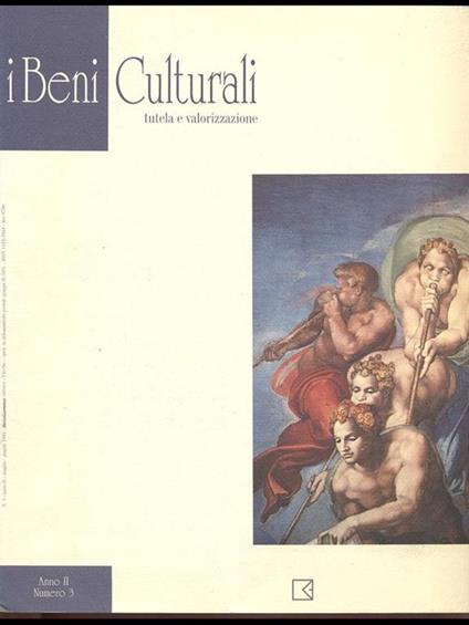 I Beni Culturali. Tutela e valorizzazione anno II n. 3 - copertina