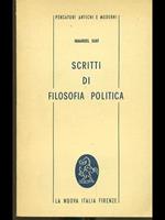Scritti di filosofia politica