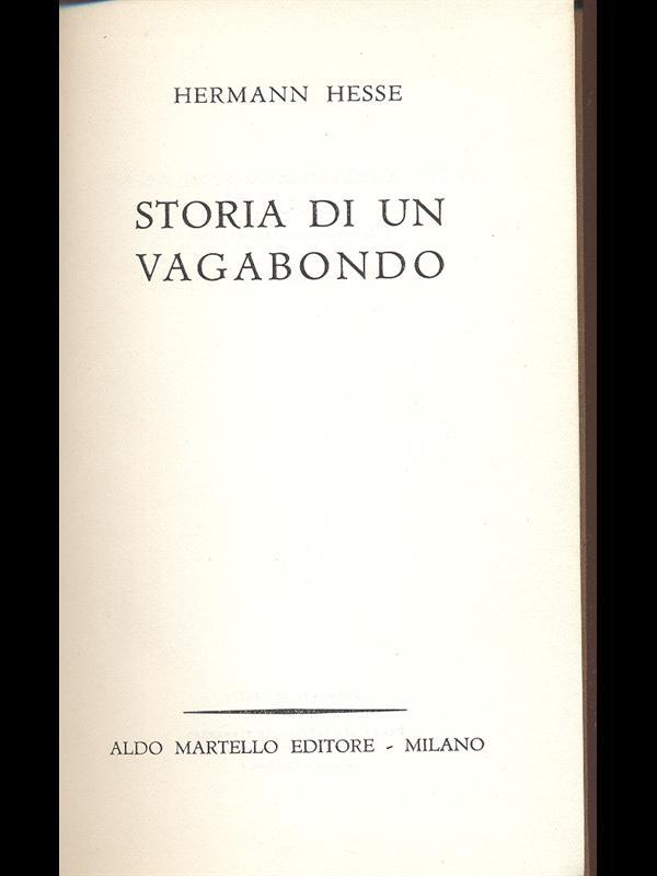 Storia di un vagabondo