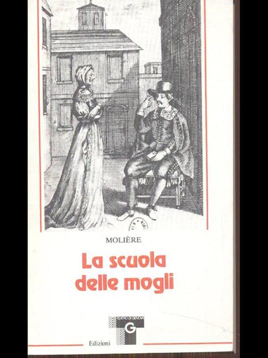 La scuola delle mogli - Molière - copertina