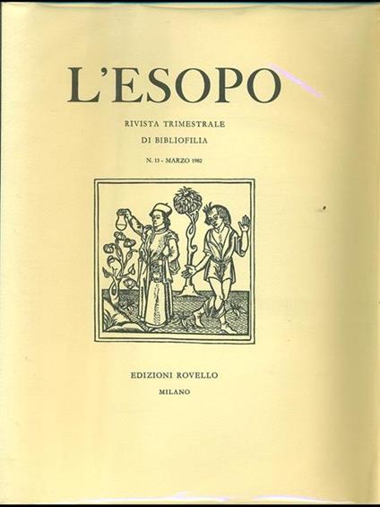 L' Esopo n. 13/marzo 1982 - copertina