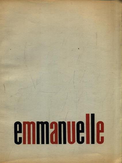 Emmanuelle - copertina