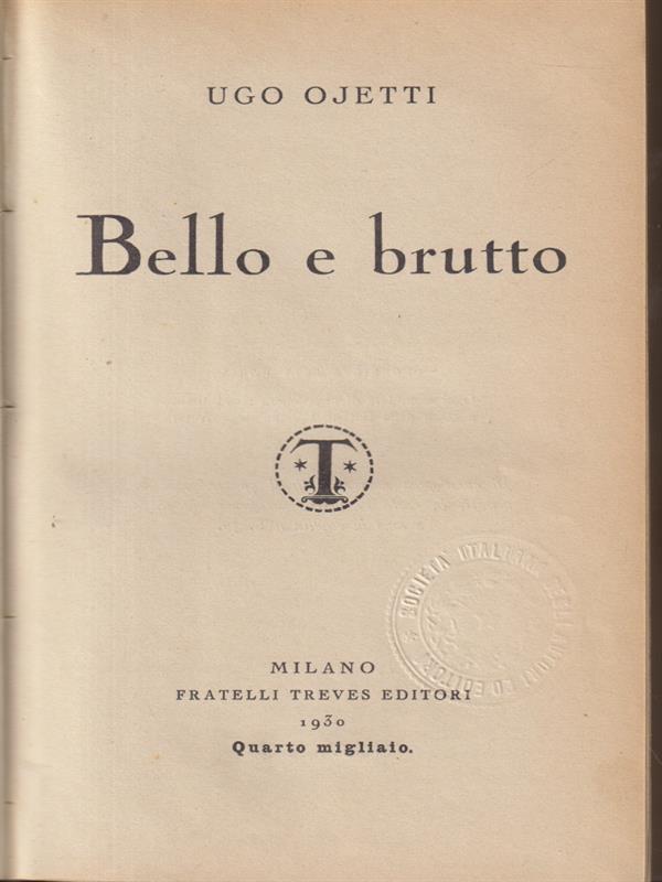 Bello e brutto