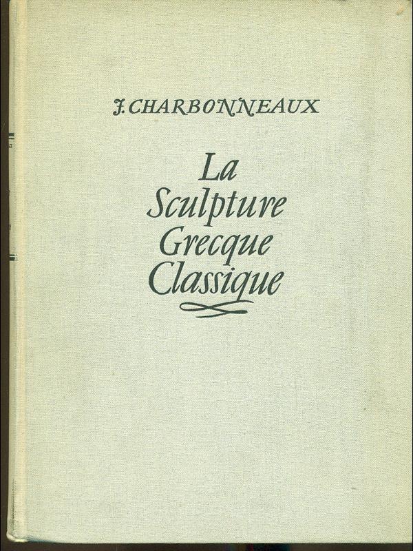 La sculpture grecque classique