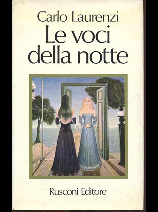 Le voci della notte  - Carlo Laurenzi - copertina