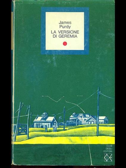 La versione di Geremia - James Purdy - copertina