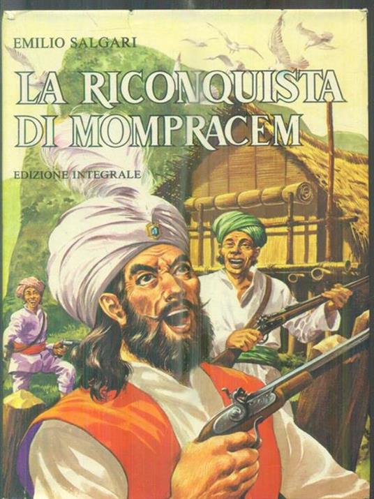 La Riconquista di Mompracem - Emilio Salgari - copertina