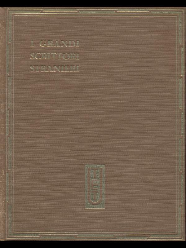 I grandi scrittori stranieri