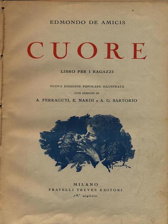 Cuore - Edmondo De Amicis - copertina