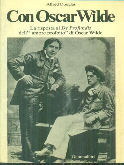 Con Oscar Wilde - Alfred Douglas - copertina