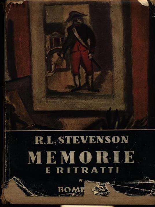 Memorie e ritratti - Robert Louis Stevenson - copertina