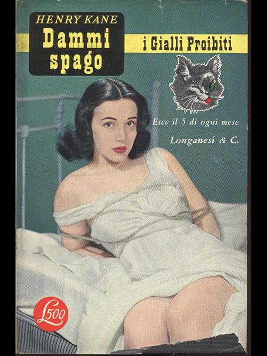 Dammi spago - Henry Kane - copertina
