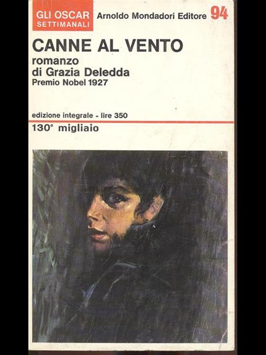 Canne al vento - Grazia Deledda - copertina