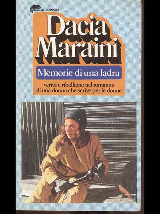 Memorie di una ladra - Dacia Maraini - copertina