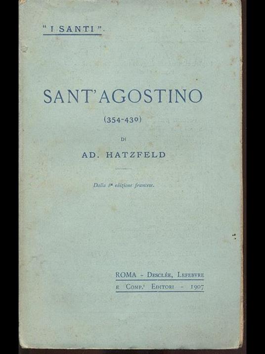 Sant'Agostino (354-430) - copertina