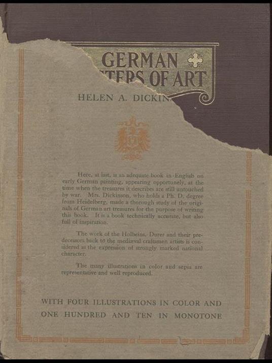 German Masters of Art - copertina