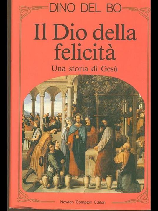 Il dio della felicità - Dino Del Bo - copertina