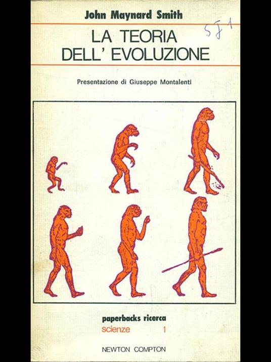 La teoria dell'evoluzione - John Maynard - copertina