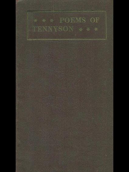 Poems of Tennyson 1830-1859 - copertina