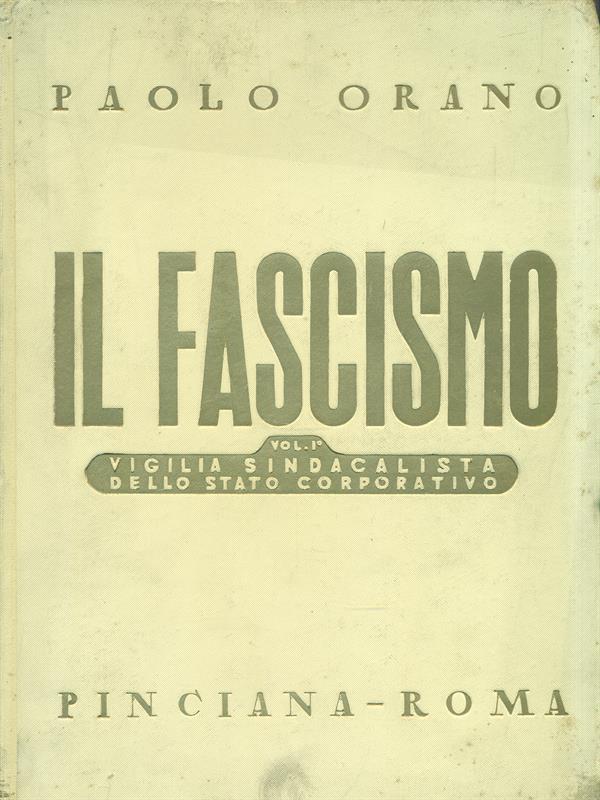 Il fascismo - vol. 1