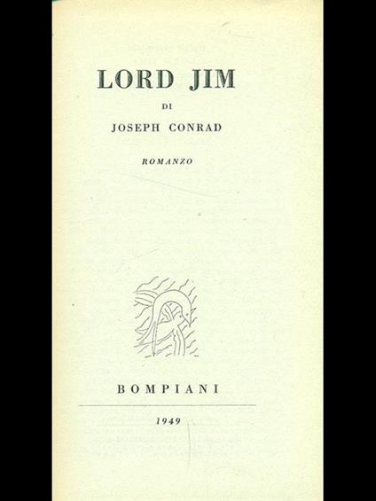 Lord Jim - Joseph Conrad - copertina