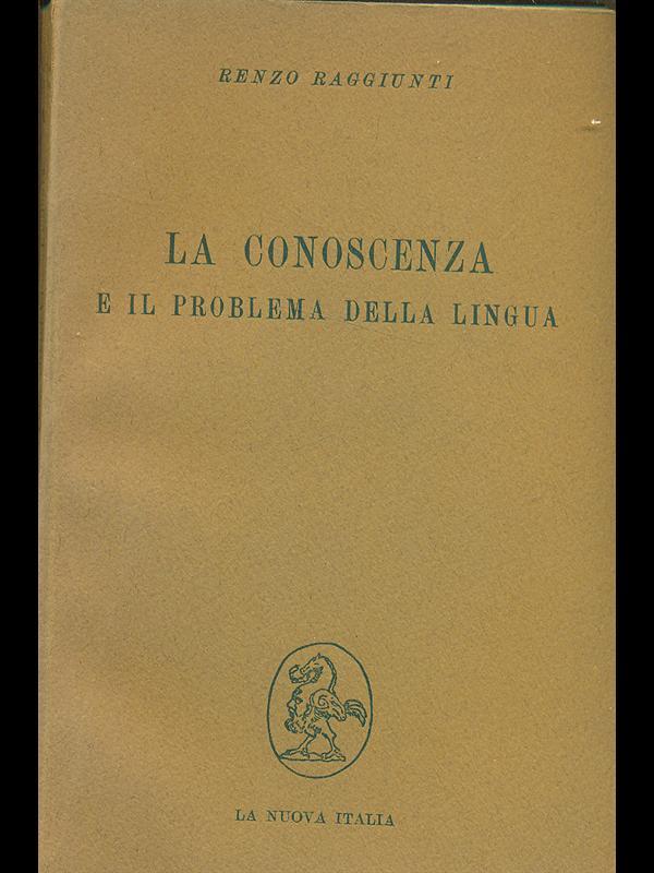 La conoscenza e il problema della lingua
