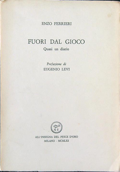 Fuori dal gioco