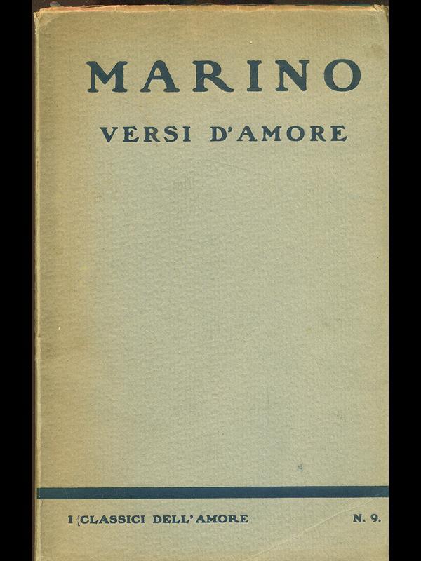 Versi d'amore