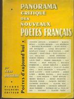 Panorama critique des nouveaux poetes français