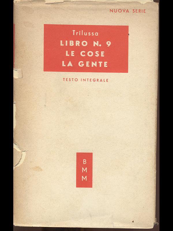 Libro n. 9. Le cosela gente