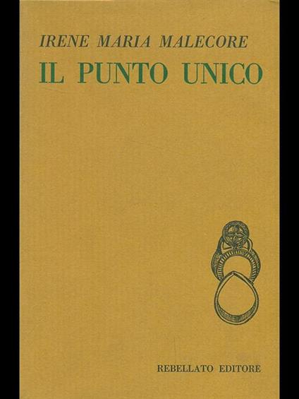Il punto unico - copertina