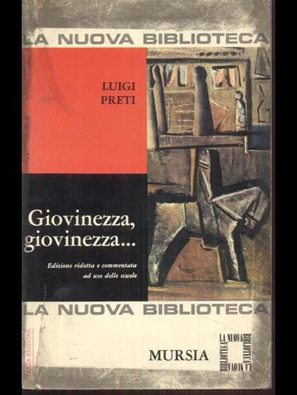 Giovinezza giovinezza - Luigi Preti - copertina